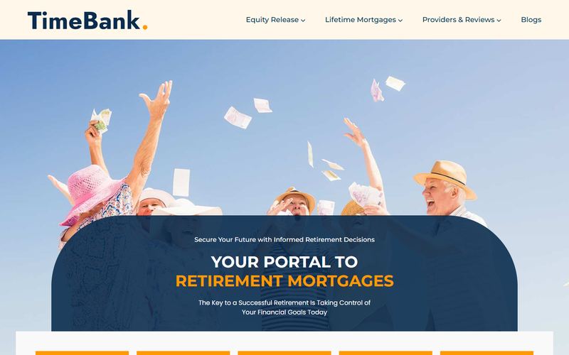 TimeBank.org.uk homepage screenshot